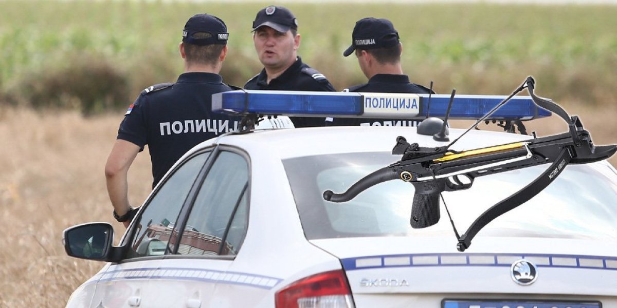 Uhapšen čovek sa samostrelom u centru Beograda? Evo šta je još pronađeno kod njega (FOTO)