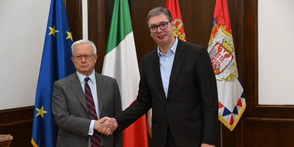 Vučić sa Đuliom Tremontijem: Srbija ceni podršku Italije ka njenom članstvu u EU!