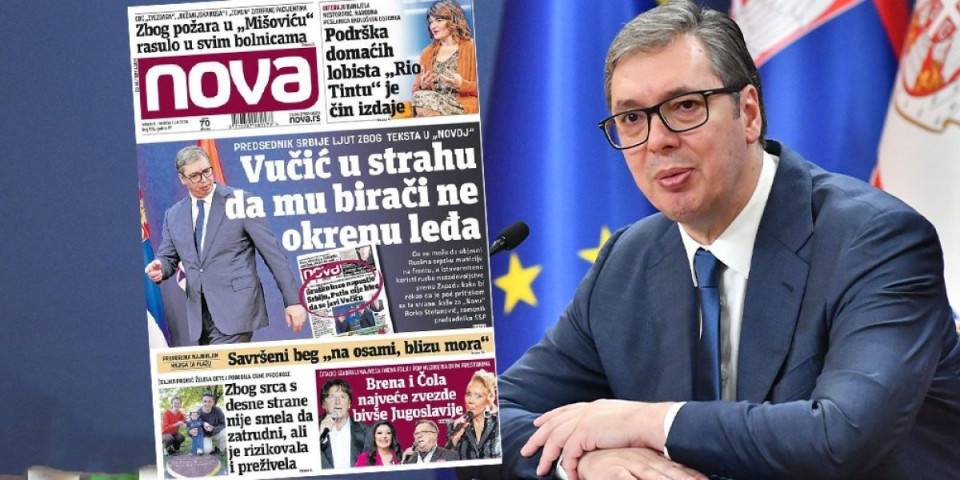 Nije Vučić u strahu, nego ste vi dokazani lažovi! Nova pokušava jeftinom propagandom da sakrije masne laži