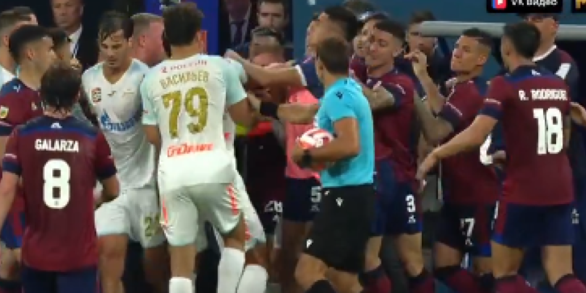 Brutalna tuča na turniru na kom učestvuje Zvezda! Sevale pesnice, fudbaleri  padali (VIDEO)