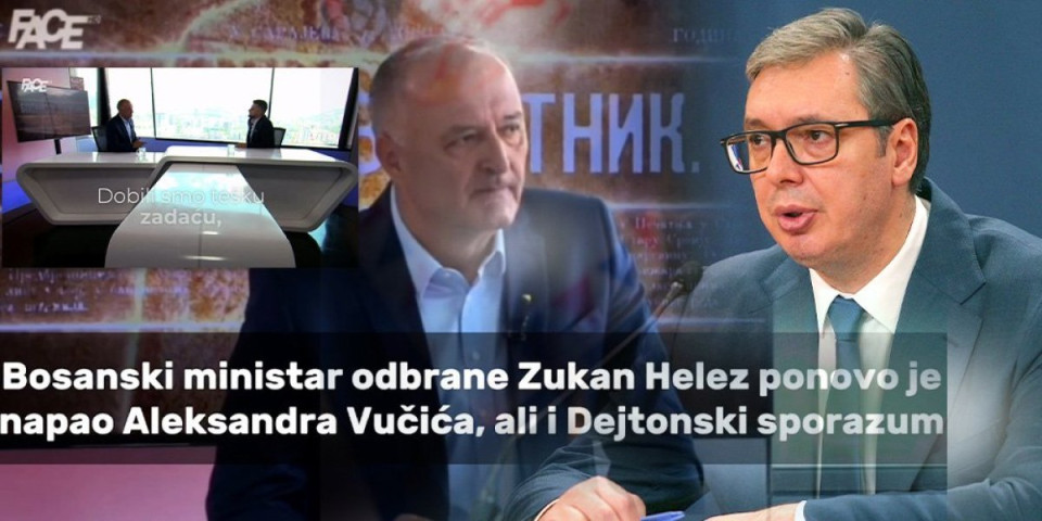 Gnusne laži i pretnje! Bosanski ministar opet napao Vučića i poručio: Dejton je greška! (VIDEO)