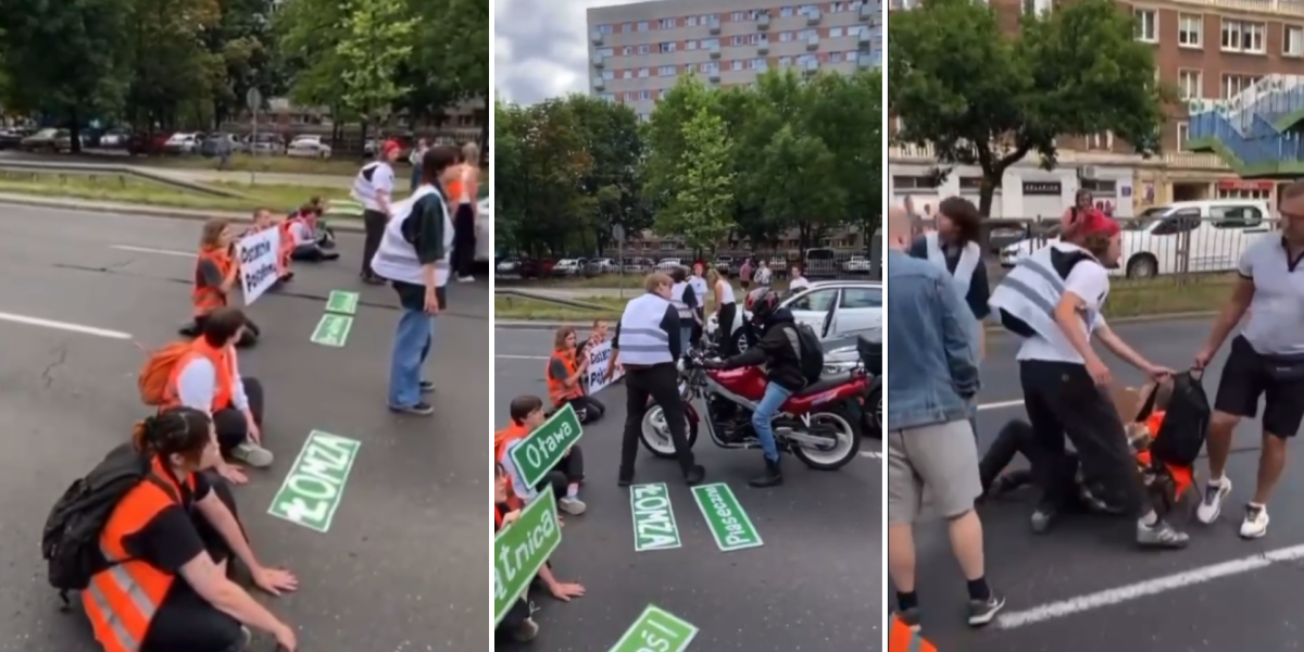 (VIDEO) Narodu dozlogrdilo! Pogledajte šok snimak - ovako su razbijene blokade ulica u Poljskoj!