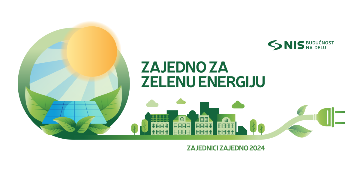 NOVI CIKLUS PROGRAMA „ZAJEDNICI ZAJEDNO": NIS će sa 144,5 miliona dinara podržati projekte „zelene" energije u lokalnim zajednicama