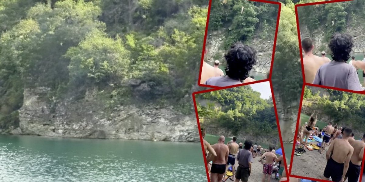 (VIDEO) Ludo ili hrabro? Neverovatan skok u Ledinačko jezero! Pogledajte šta je uradio ovaj mladić