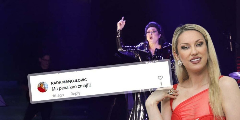 "Ma peva...": Rada Manojlović nije mogla da se suzdrži, za pevanje Dragane Mirković imala jasan komentar (FOTO)