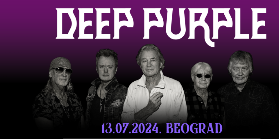 Ponovo u Beogradu: Deep Purple 13. jula svira na Tašu