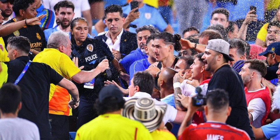 Haos i nezapamćeni neredi! Igrači Urugvaja se tukli sa navijačima (VIDEO)