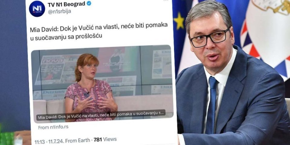 Na tajkunskoj televiziji vlada očaj! Dok je Vučić na vlasti, Srbija neće priznati da su Srbi genocidan narod!