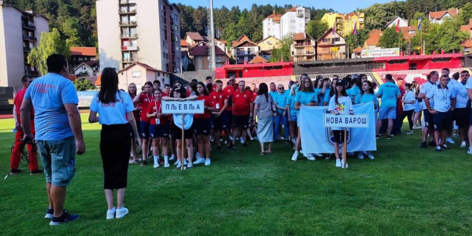 (VIDEO) I Užice ima Olimpijske igre! Sportisti iz 29 opština posle pola veka ponovo na Đetinji