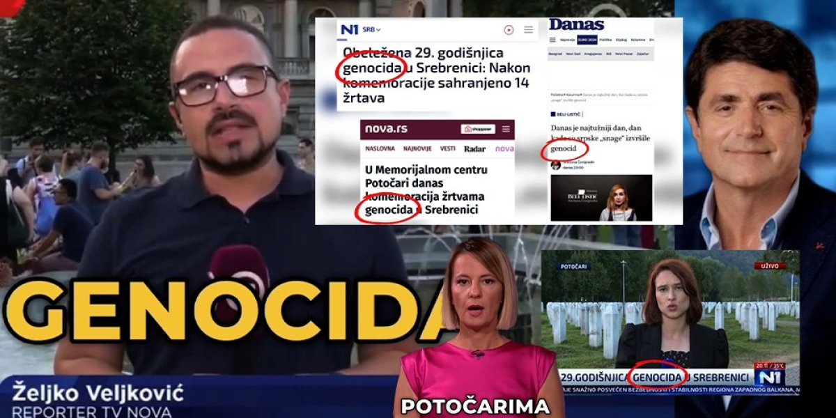 UNITED GENOCIDE! Svi opozicioni mediji iz Šolakove "United media" juče ujedinjeno žigosali Srbe kao genocidan narod!