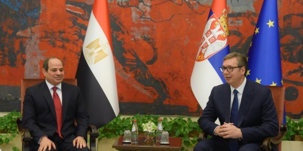 Vučić danas sa predsednikom Egipta: Potpisivanje niza sporazuma o saradnji dve države