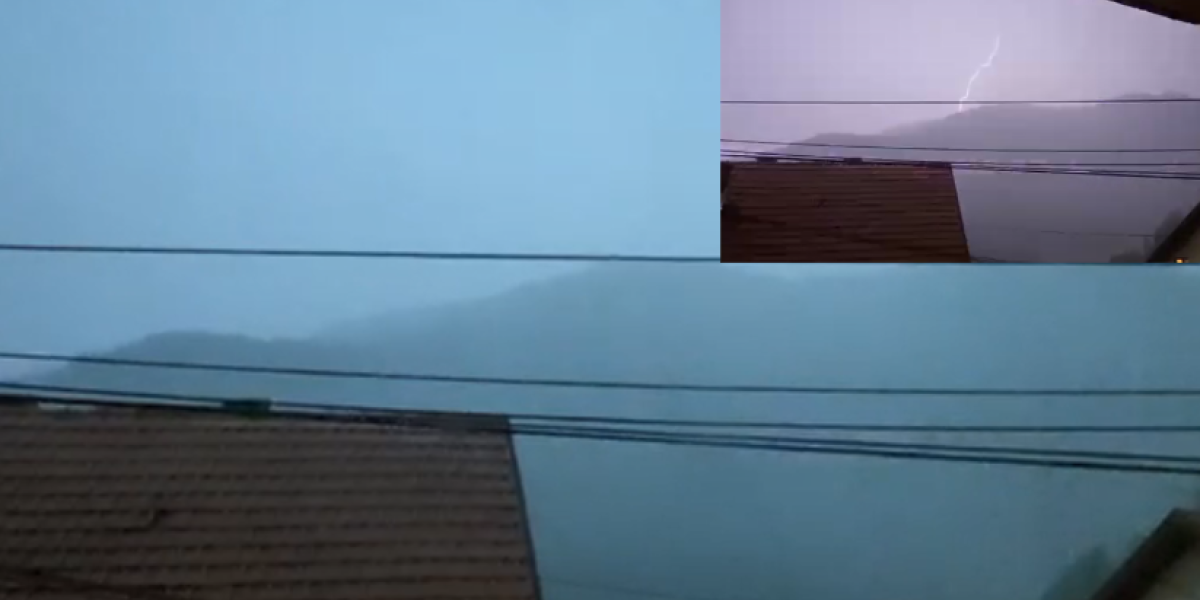 Nebo se sručilo! Stravično nevreme pogodilo Užice - Kiša lije k'o iz kabla (VIDEO)