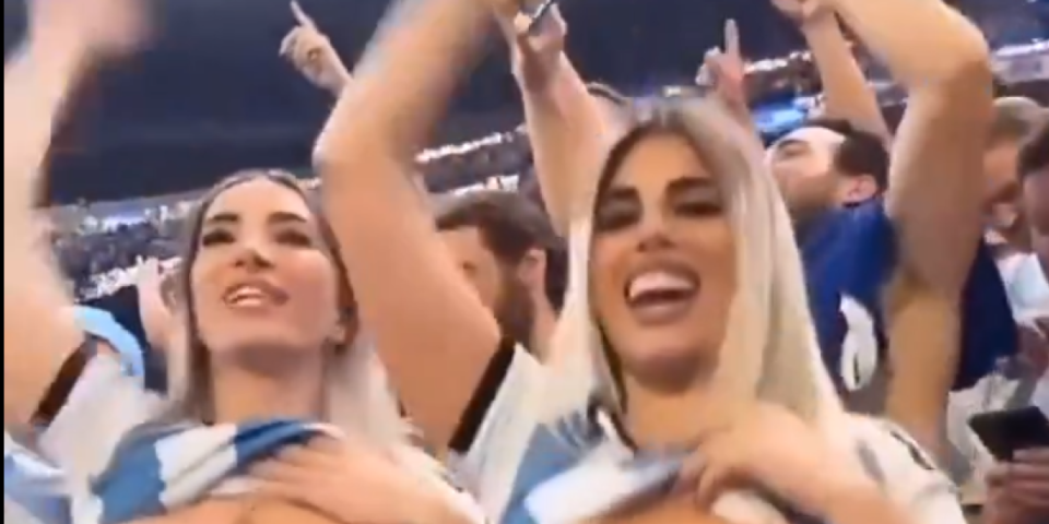 Gole grudi vrelih Argentinki hit na društvenim mrežama! Ovako se slavi titula (VIDEO)