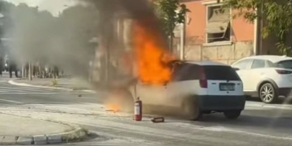 Drama na Bogosloviji! Vatra u trenu progutala "puntića" (FOTO/VIDEO)