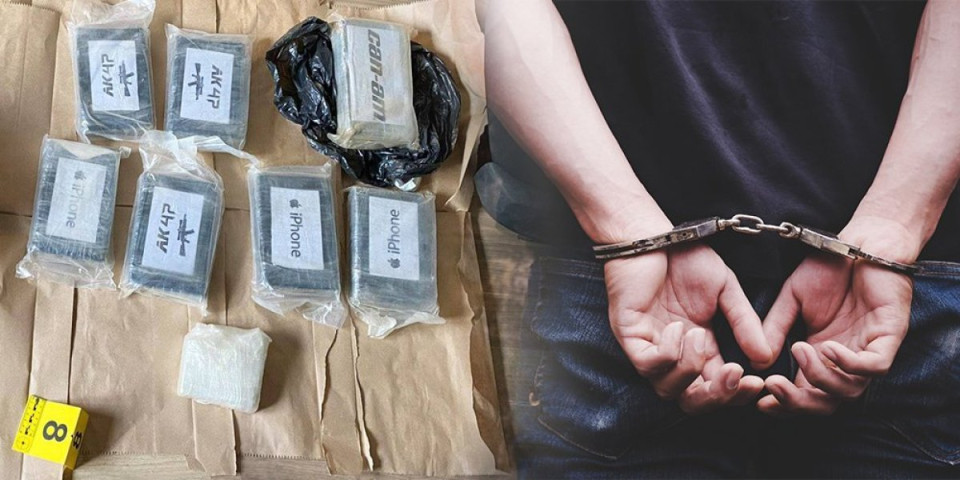 Srbin "pao" u Kejptaunu sa 400 "cigli" kokaina! Vrednost zaplenjene droge je 12,6 miliona evra