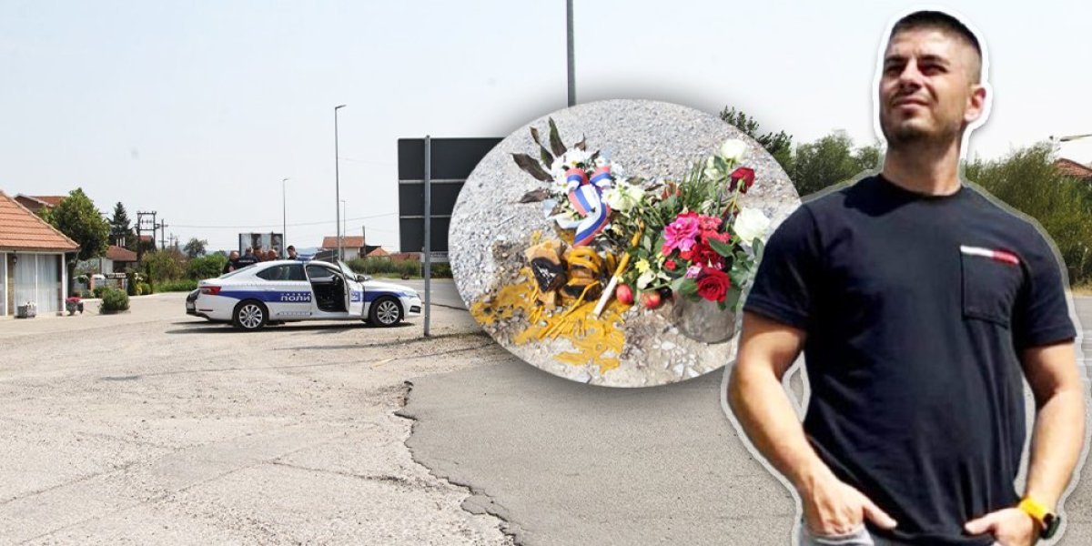 Informer na mestu ubistva mladog policajca: Meštani i kolege pale sveće i ostavljaju cveće (FOTO/VIDEO)