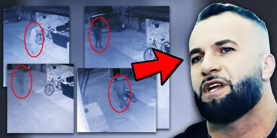 ISPLIVAO NOVI VIDEO! Ubica srpskog policajca upadao u dvorišta Lozničana! Pogledajte kako se Fanton Hajrizi krio od policije
