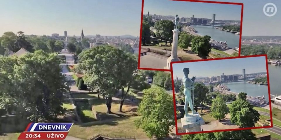 Blista metropola okupana suncem: Opoziciona TV Nova objavila predivan snimak Beograda na vodi (VIDEO)