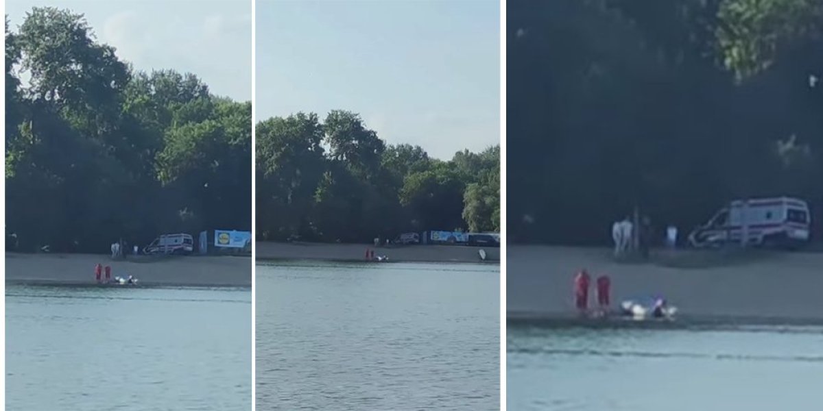 Horor na Adi Ciganliji! Izvučeno telo nepoznate osobe iz vode (VIDEO)