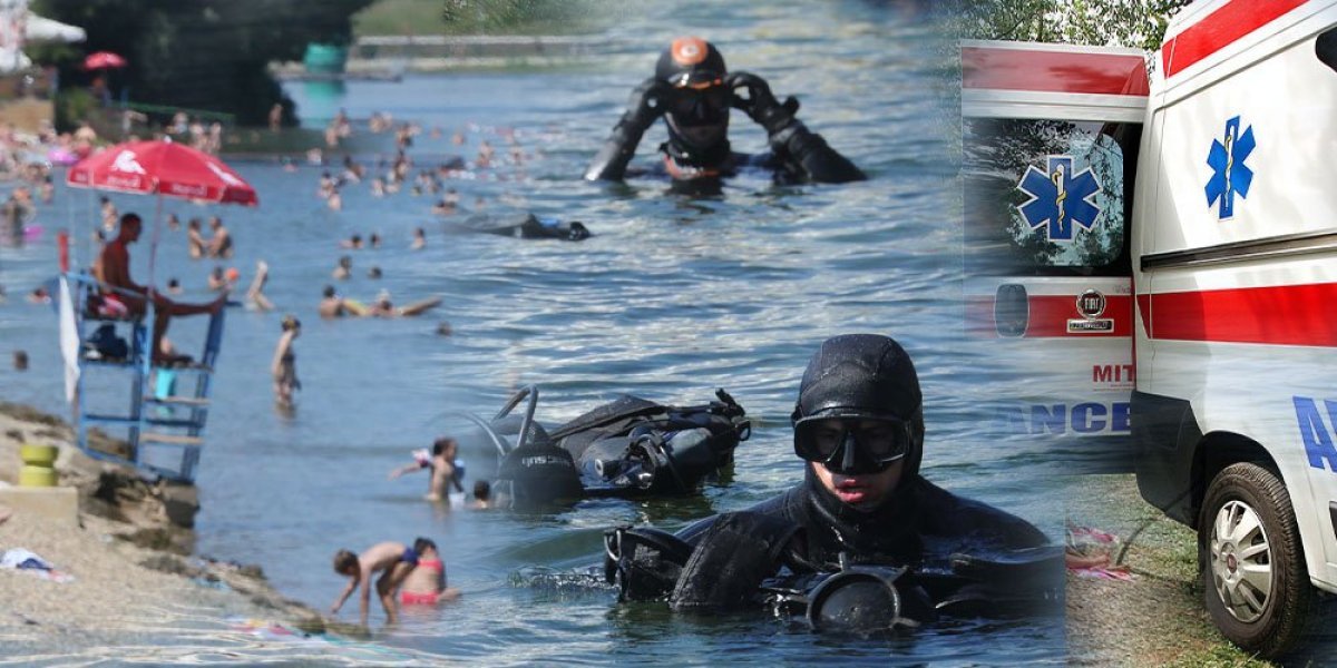 Horor kod Šida! Dva muškarca se utopila u jezeru