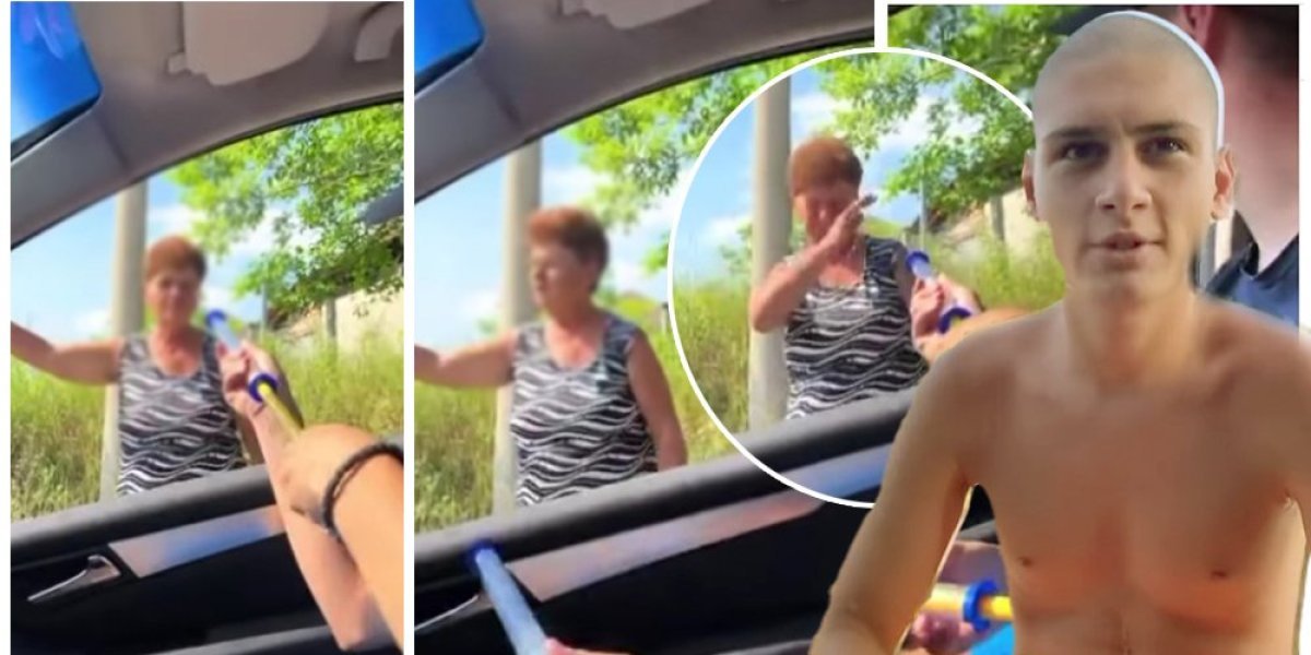 "Izvinjavam se baka Vesni": Nevaspitani klinac maltretirao stariju gospođu nasred puta, pa se oglasio - Evo šta je javno poručio! (VIDEO)