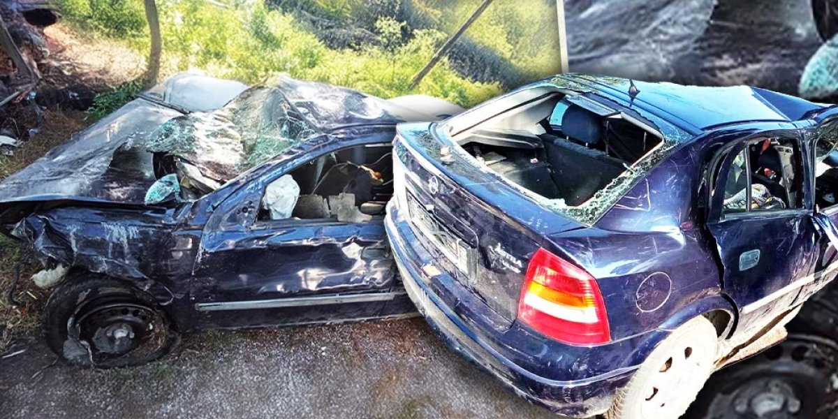 Fotografije potpuno uništenog automobila: Mladić iz Žabara nastradao u nezgodi kod Topole