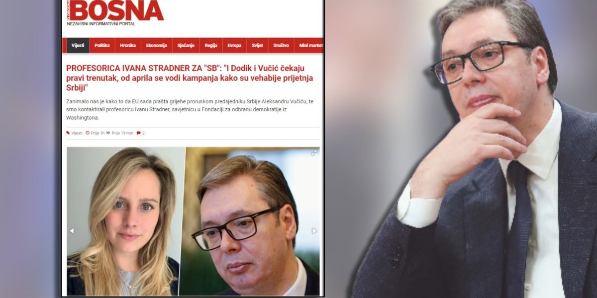 Nastavlja se sumanuta kampanja islamista protiv predsednika Aleksandra Vučića i Srbije!
