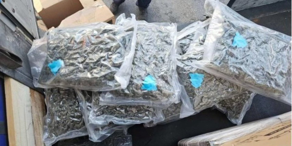 Zaplenjeno 28 kilograma droge! Na prelazu Bogojevo uhapšen muškarac iz Sombora! (FOTO)