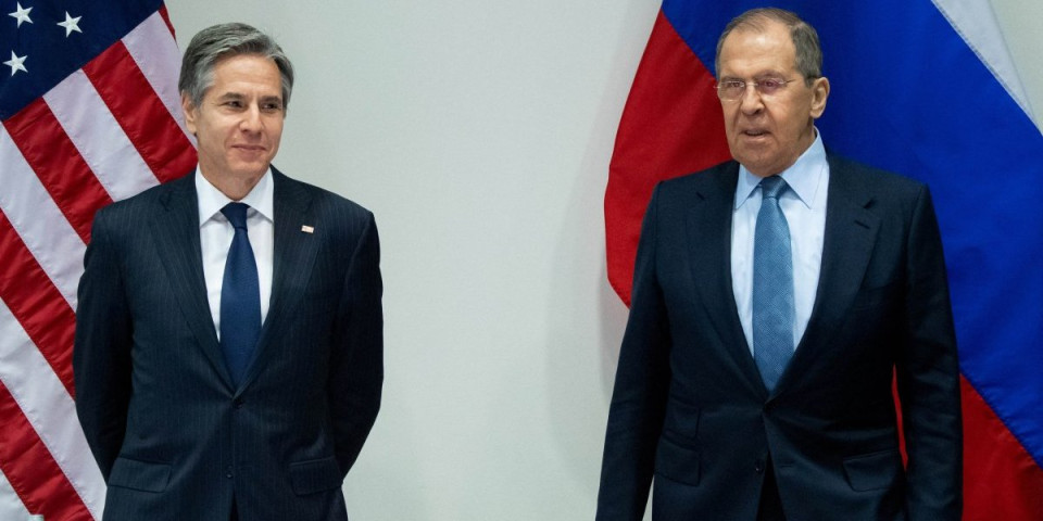 Lavrov i Blinken "oči u oči"! Šef ruske diplomatije poslao žestoku poruku Zelenskom, ali i Zapadu! (VIDEO)