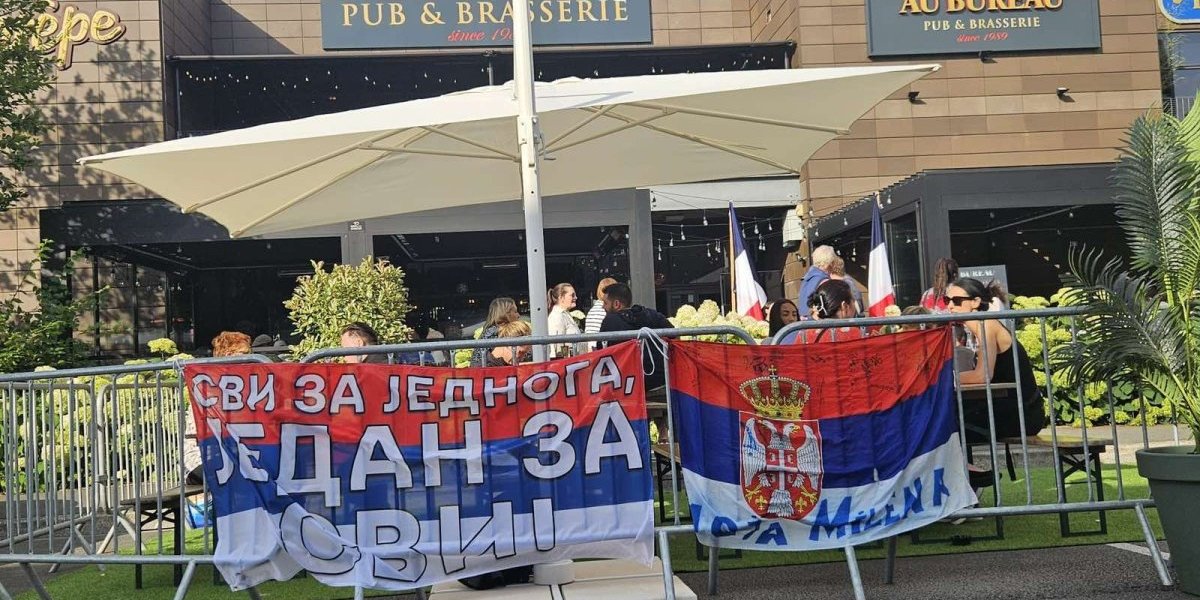 Euforija među navijačima! Srbi okupirali Lil, određeno i mesto sastajanja pred meč sa Amerima