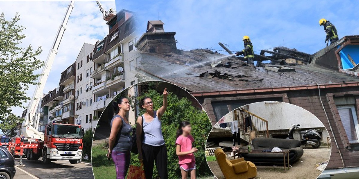 Stravične scene požara u Barajevu! Stanari evakuisani, vatrogasci intervenišu (FOTO, VIDEO)