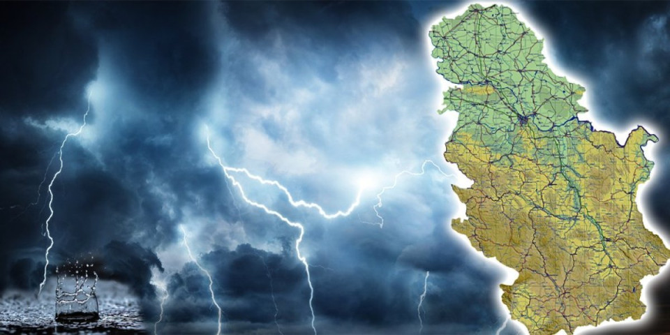 U naredna dva sata kreće potop! Najnovije upozorenje RHMZ: Četiri dela Srbije na udaru pljuskova sa grmljavinom
