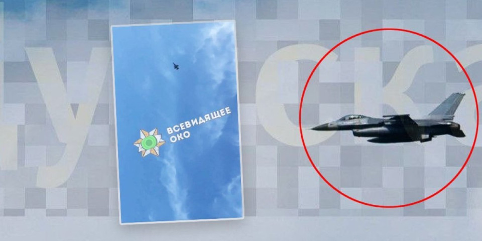 (VIDEO) F-16 KRENUO NA RUSE! Haos nad Odesom, prvi snimci američkog lovca zapalili mreže!