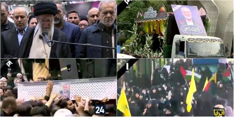 Teheran se oprašta od ubijenog vođe Hamasa, Ali Hamnei predvodi ceremoniju! (VIDEO)