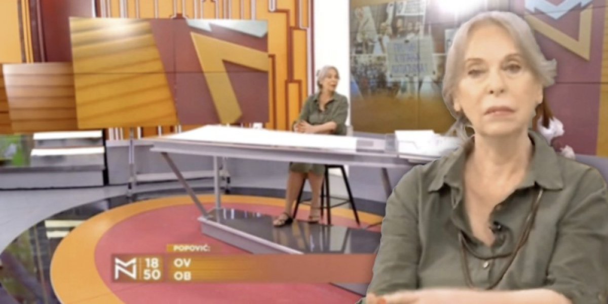 Danica Popović ponovo širi paniku i zastrašuje narod! Na tajkunskoj TV opet laže o sumpornim kišama! Hoće li odgovarati?! (VIDEO)