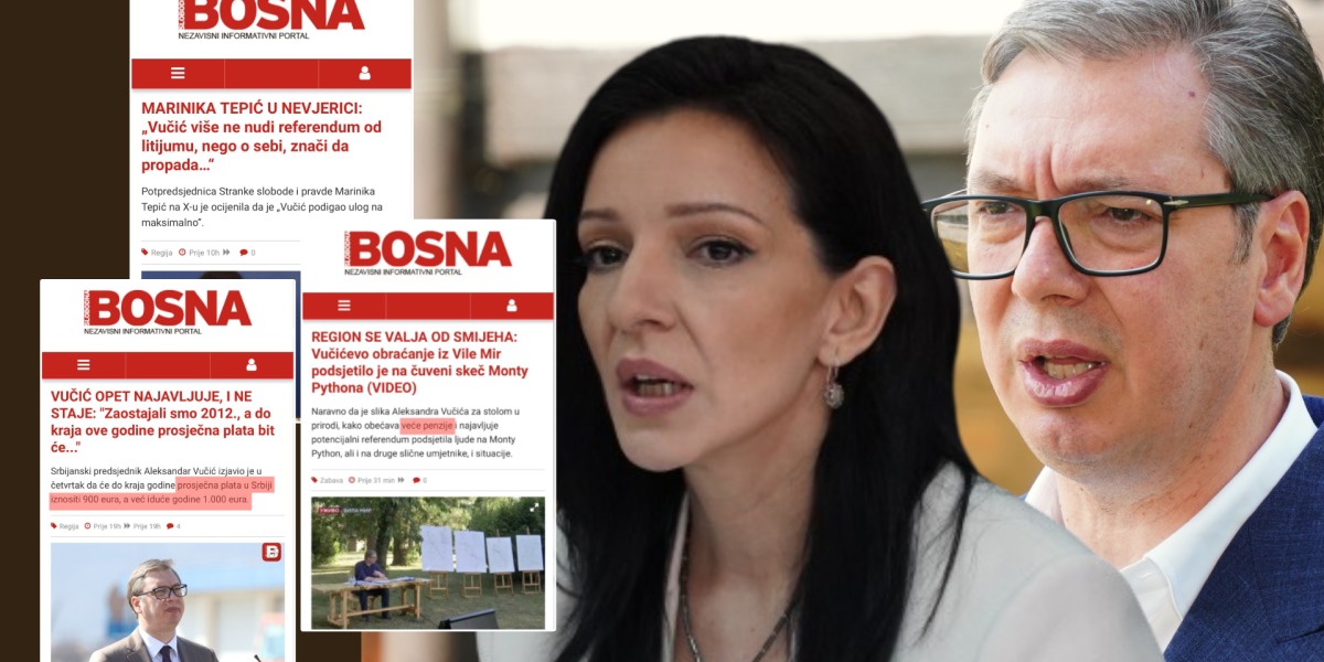 Bosanski islamisti kipte od besa zbog rasta plata i penzija u Srbiji: Vređaju Vučića i veličaju Mariniku Tepić!