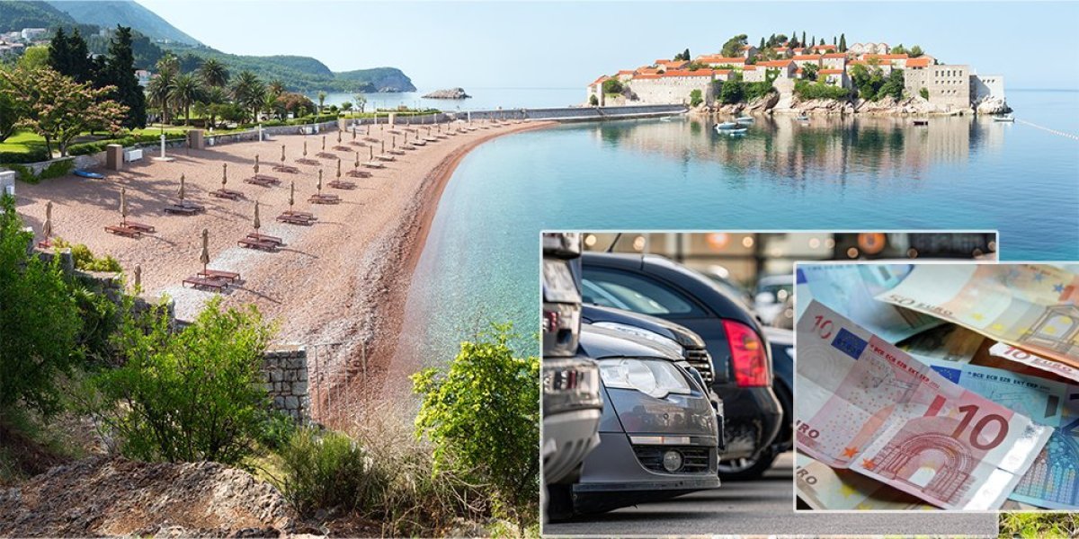 Crnogorci derikože! Srbi poludeli zbog cene parkinga: I onda se pitaju zašto im turizam propada svake godine! (VIDEO)