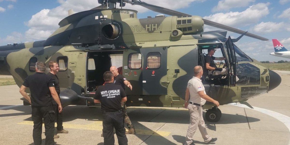 MUP poslao helikoptersku jedinicu u Severnu Makedoniju kao pomoć u gašenju požara