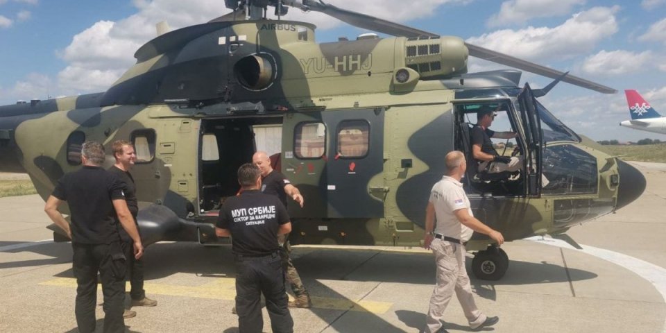 MUP poslao helikoptersku jedinicu u Severnu Makedoniju kao pomoć u gašenju požara