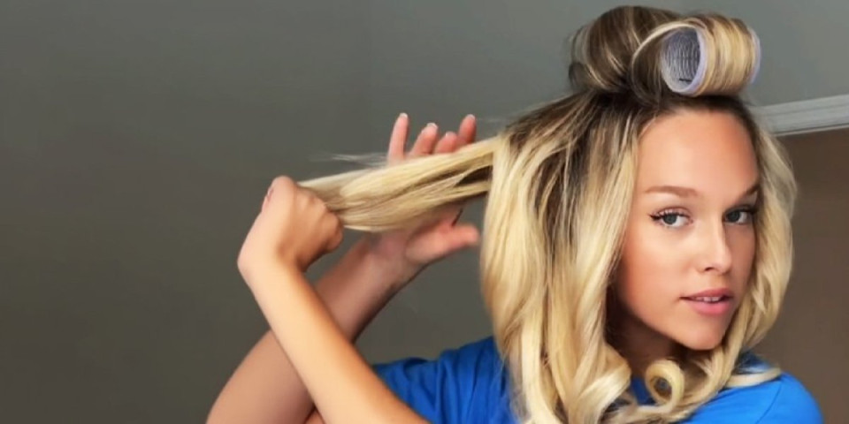 Stilizovanje kose viklerima se vraća na velika vrata! Sjajan trik kako postići savršene lokne (VIDEO)