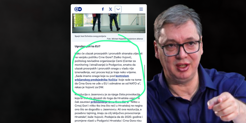 OPET IM VUČIĆ KRIV?! Milogorci udaraju na predsednika Srbije: Nikad mu neće oprostiti što je zaštitio Srbe u Crnoj Gori!