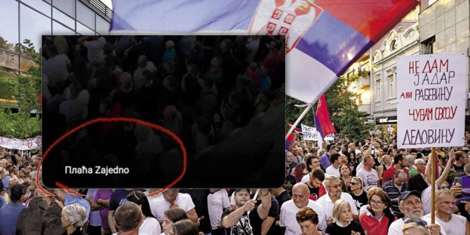 STRANKE UMEŠANE U PROTESTE: Pojavio se novi dokaz - sve je samo politička borba protiv Vučića (FOTO)