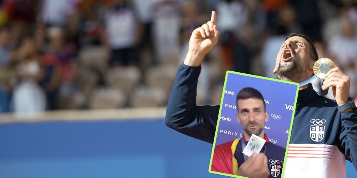 Novak se slomio i plakao pred kamerama! Dali su mu fotografiju, pogledao je u nebo... (VIDEO)