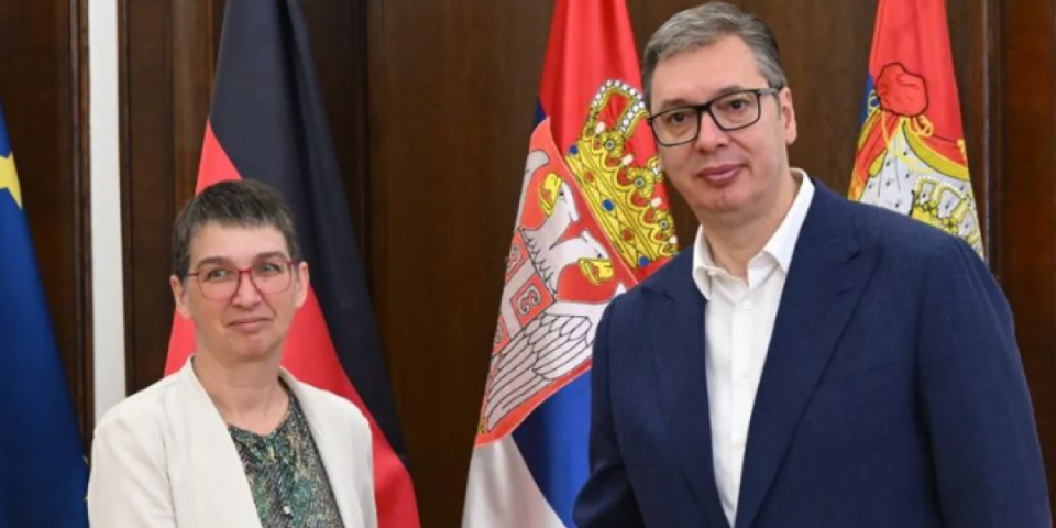 Vučić sa Anke Konrad: Zahvalio sam Nemačkoj na podršci našem evropskom putu i velikim investicijama u našoj zemlji (FOTO)