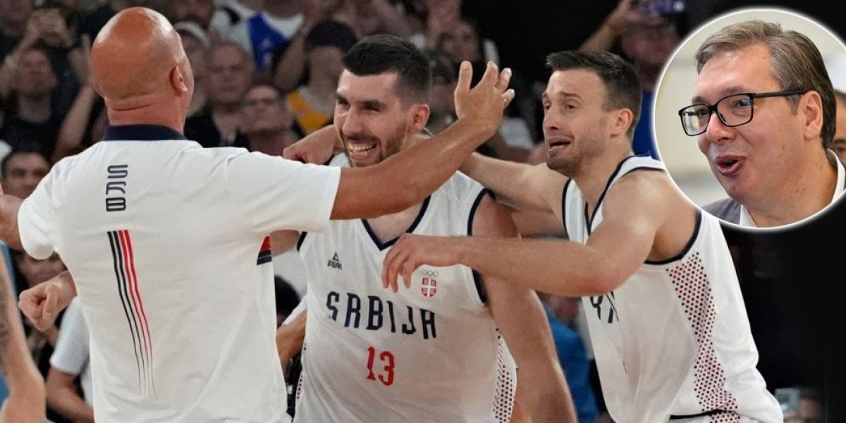 Pobedite Ameriku! Predsednik Srbije poručio košarkašima!
