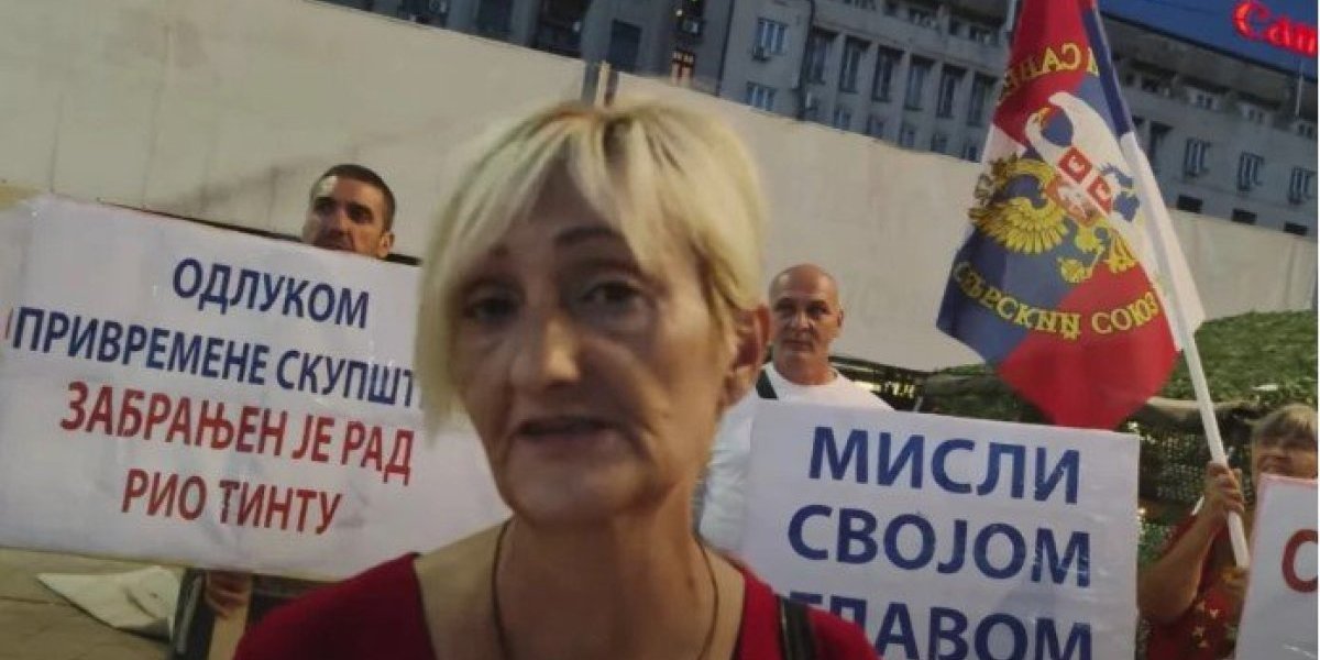 Dunđerove pristalice zauzele Terazije gde treba da bude i protest protiv litijuma (VIDEO)