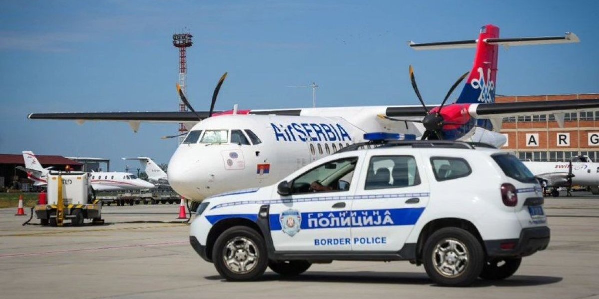 Švabica divljala na aerodromu "Nikola Tesla": Napala policiju, a onda završila u "Lazi"!