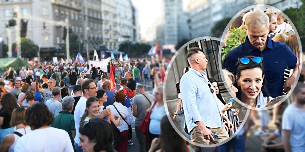 Potvrdili da su organizatori protesta! Na politički skup stigli Marinika, Borko i Đurić