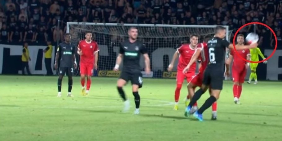 Evo zbog čega je Partizanu poništen gol! Za sve je "kriv" kapiten (FOTO/VIDEO)