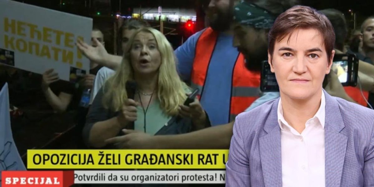 Novinarska i medijska udruženja treba da se samoukinu ako na ovo nasilje ne reaguju! Brnabić pružila podršku novinarki Informera: To se zove hrabra žena, profesionalac!